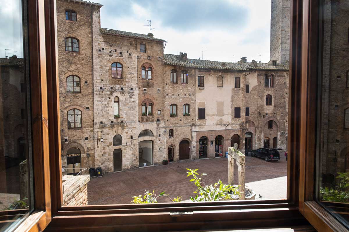 Room View | Hotel Bianco, San Gimignano